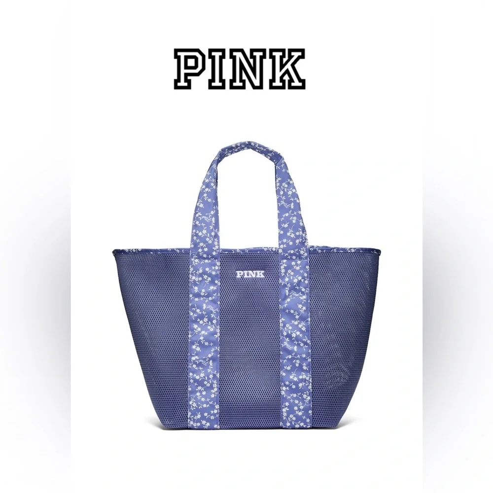 VS PINK MESH TOTE